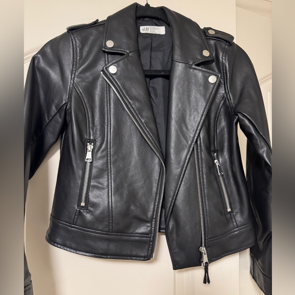 H&M girls biker jacket - Picture 4 of 6